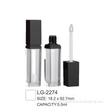 Plastische kosmetische quadratische Lipgloss-Behälter LG-2274
